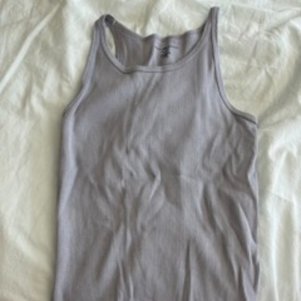 Brandy Melville Marisa Basic Tank- Blue